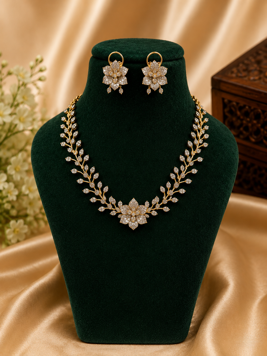 Floral Grace, Timeless Beauty necklace ✨💝