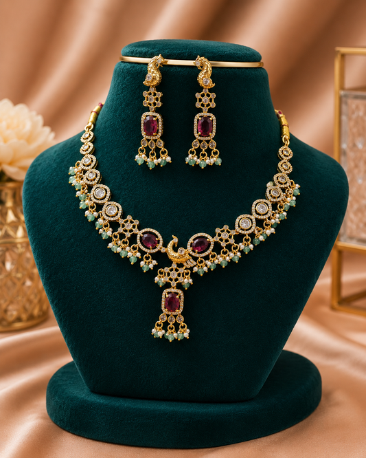 Wear Luxury. Own the Moment  neck set ✨💘
