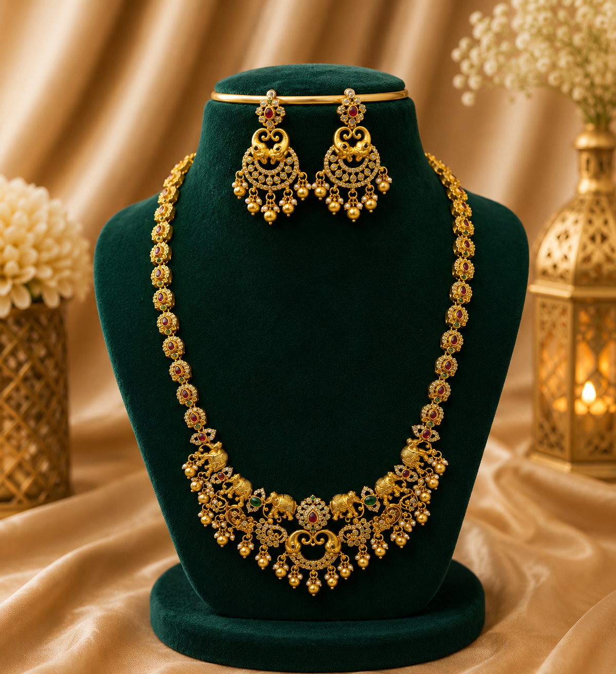 Royal Elegance, Timeless Beauty neck set ✨💝