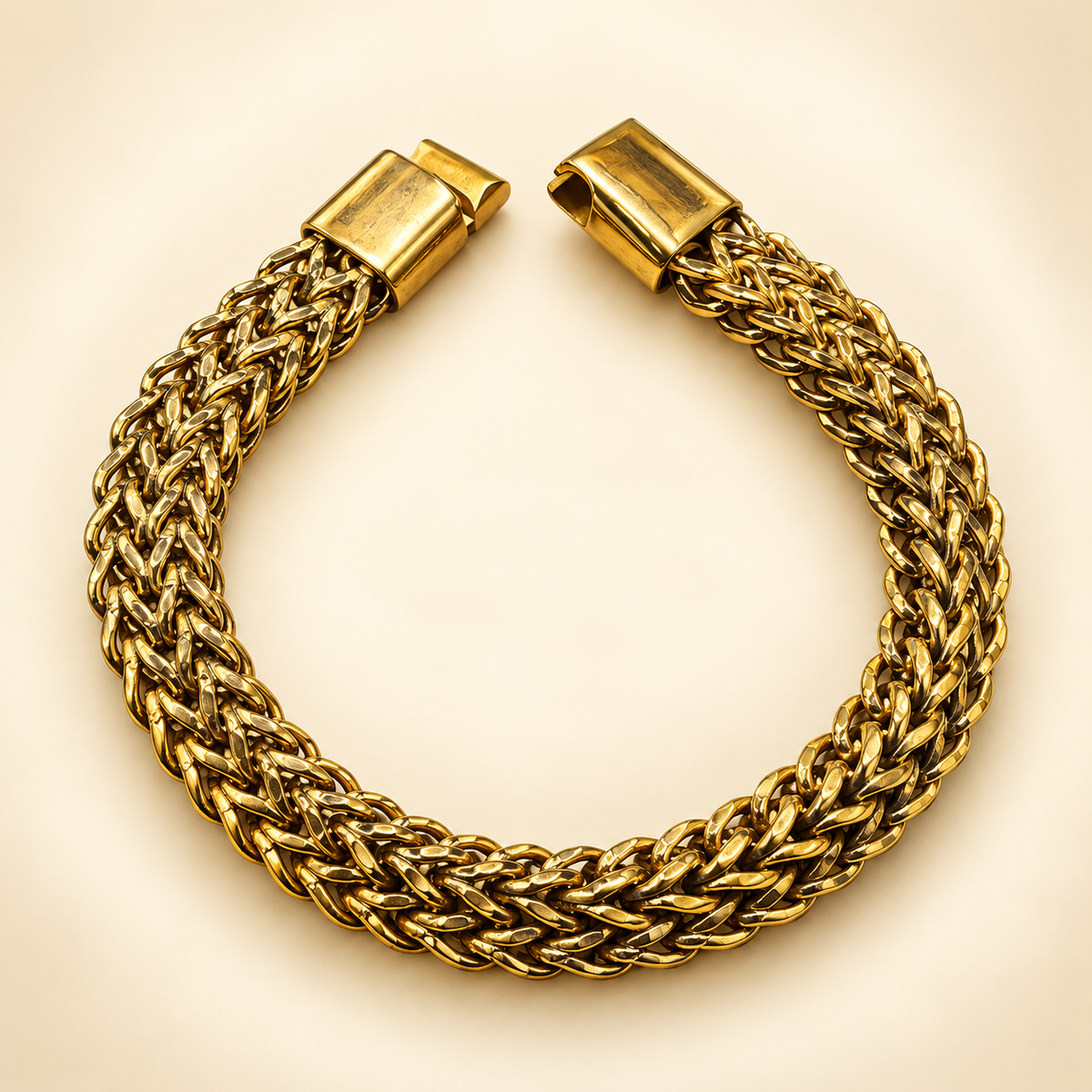 Royal Anti Tarnish Men's Bracelet 8.3 inches ✨🥰🤍