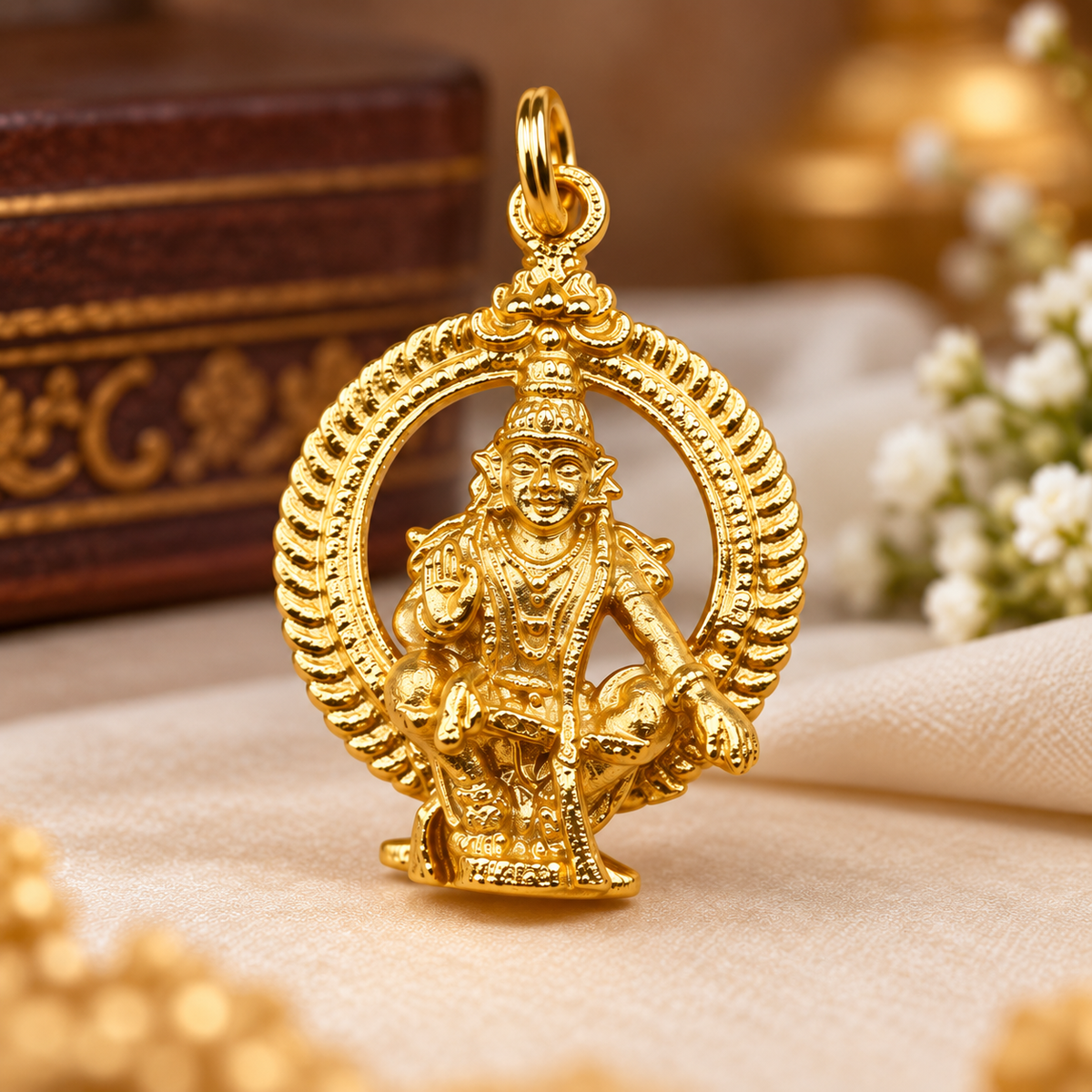 5metal ayyappa swamy locket