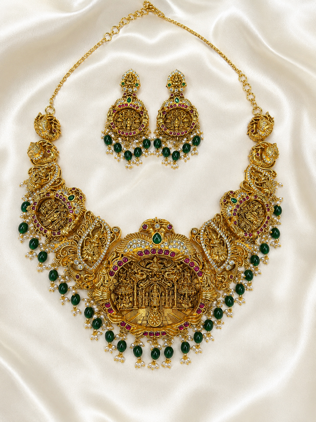 ✨Wonderful vaikuntapuram temple necklace 💫🥰