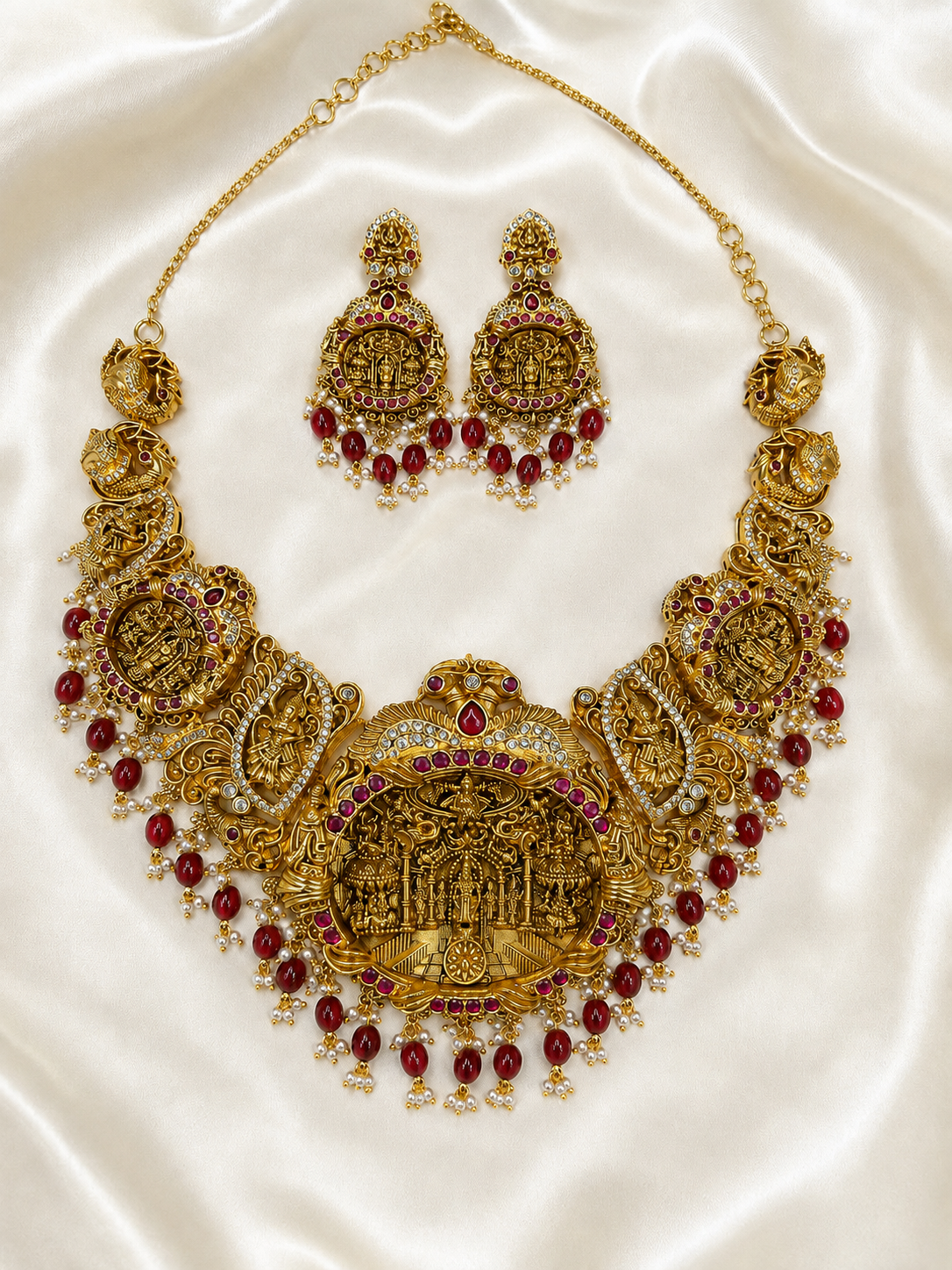 ✨Wonderful vaikuntapuram temple necklace 💫🥰