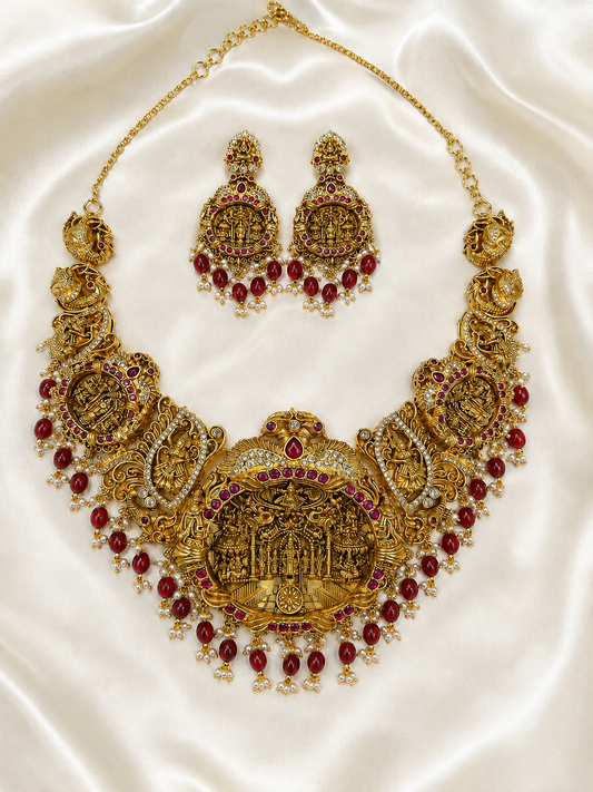 ✨Wonderful vaikuntapuram temple necklace 💫🥰
