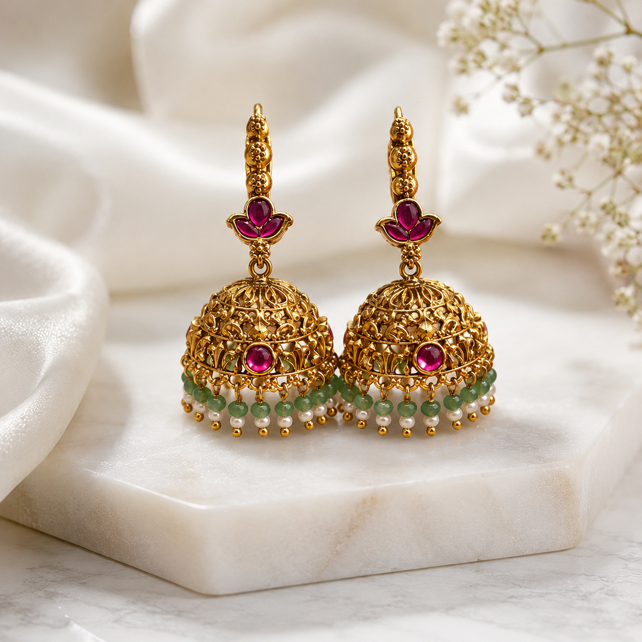 Beautiful classic earrings