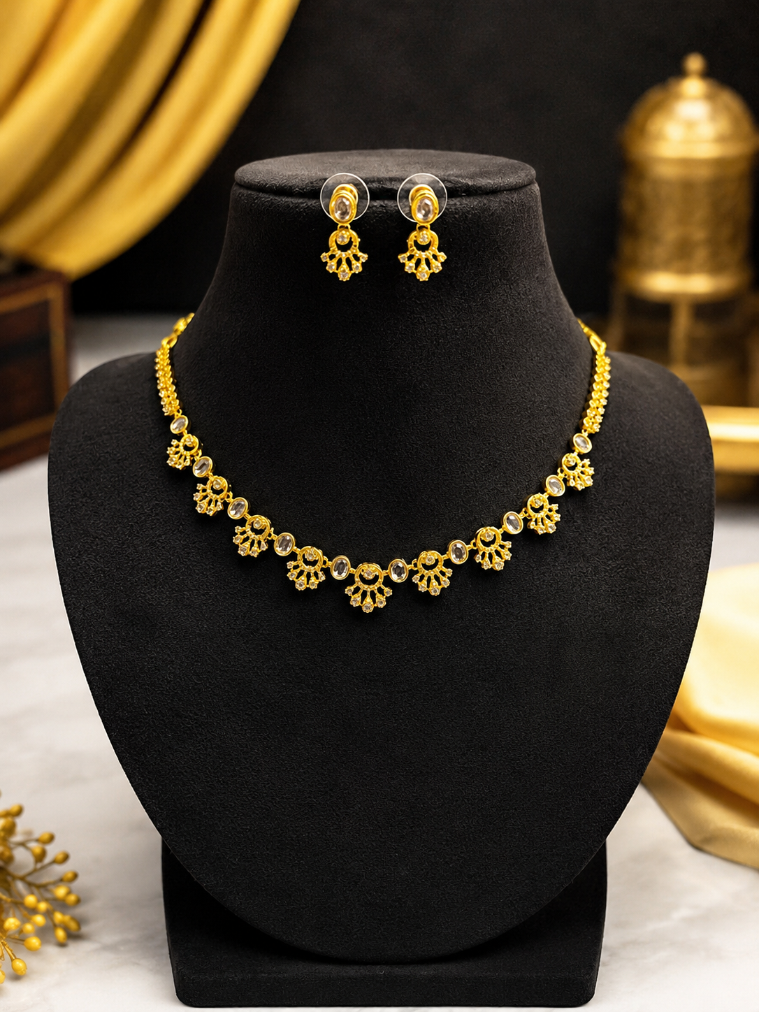 ￼ Diamond stone necklace 💝🌟￼