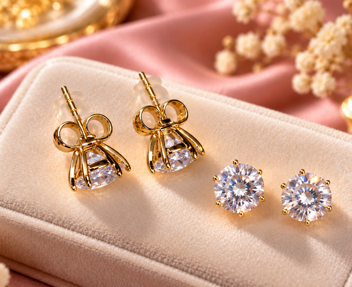 Celebrity Luxe Moissanite Studs – Exceptional Brilliance & Timeless Elegance” 💎✨
