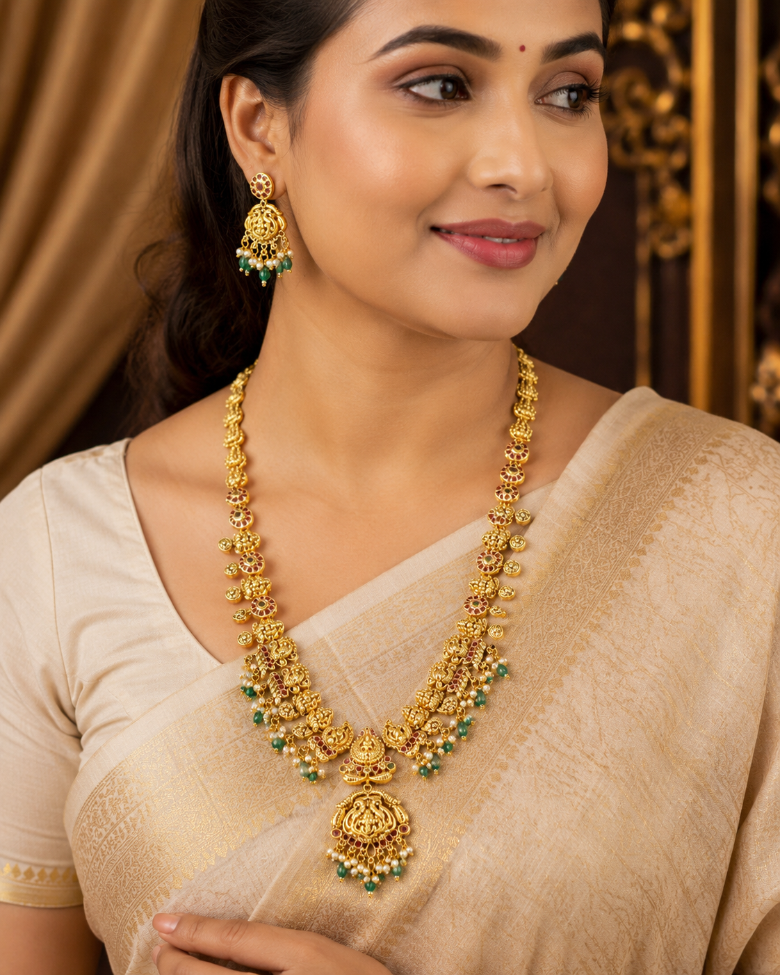 * Classic Temple Jewellery Collection necklace