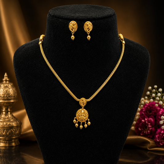 Where Tradition Meets Beauty necklace
