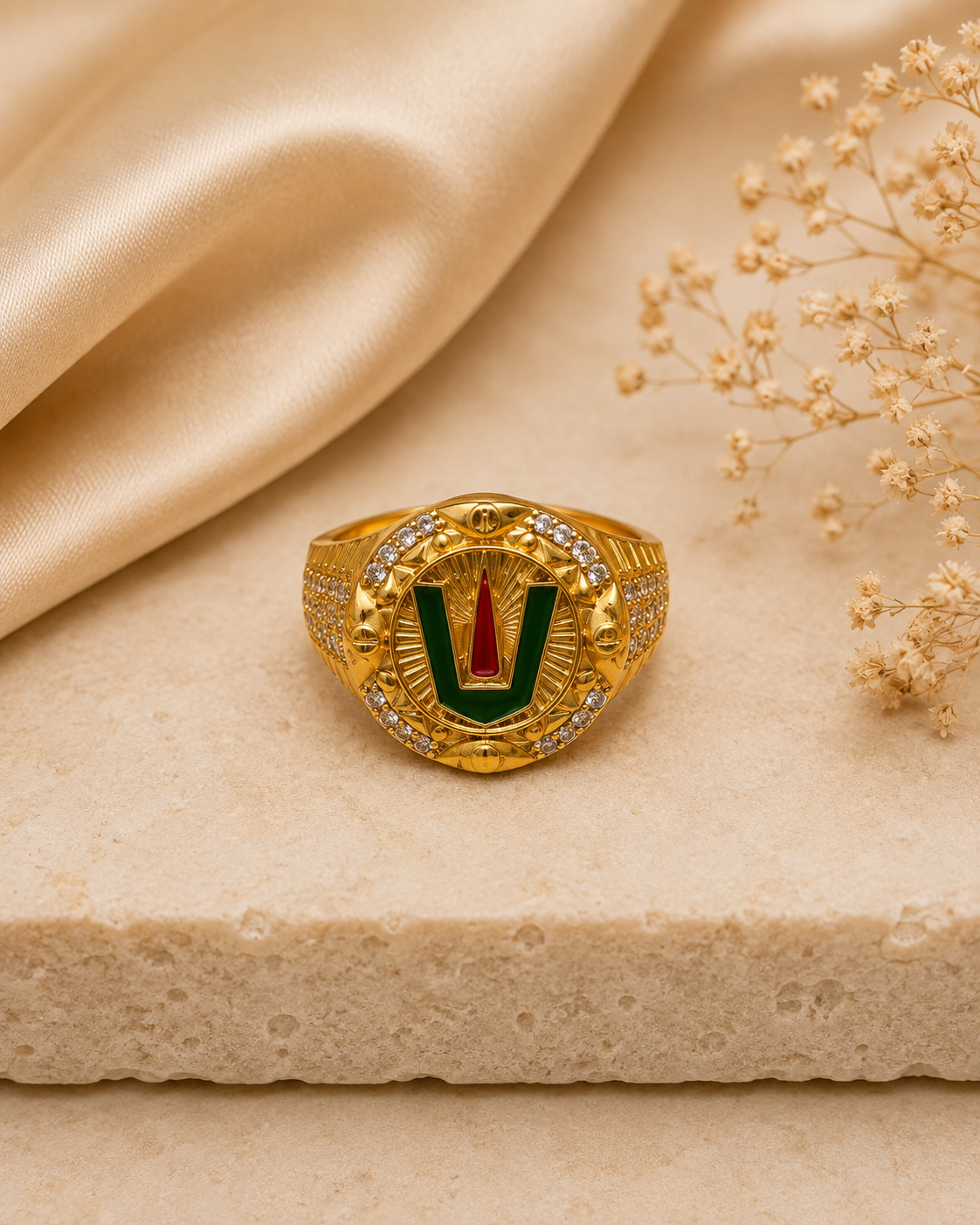Divine vaishnava ring Namalu gold rings ✨⚡️🧿