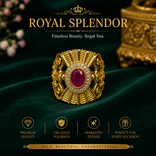* Luxury Designer Men’s Statement Ring 🥰🫶