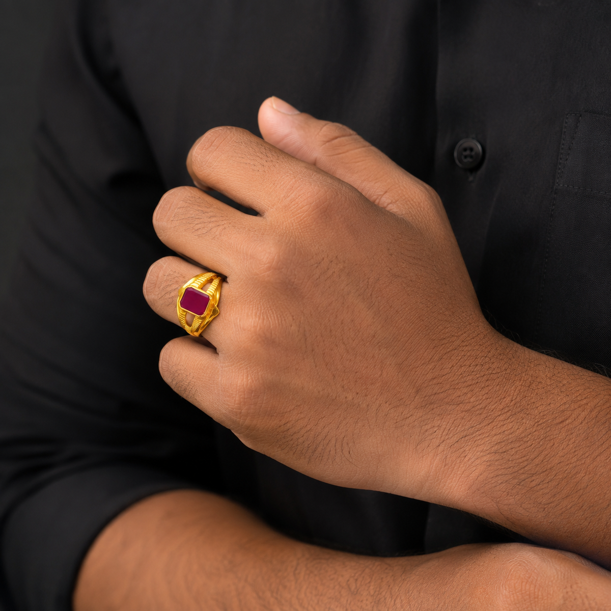 Royal elegance men ring 🥰☺️
