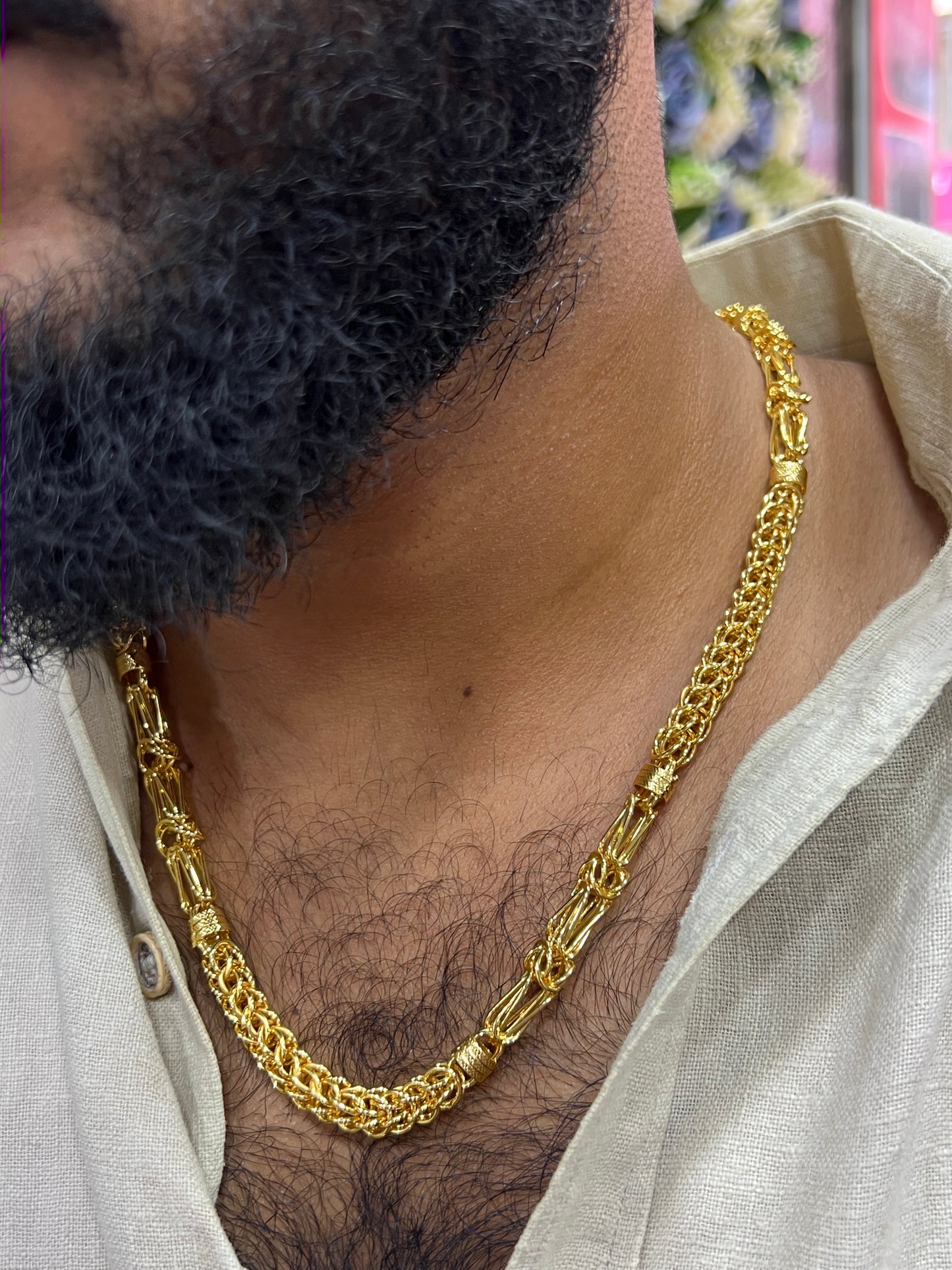 22-Inch Premium Royal Link Gold Chin 🫶💫🥰
