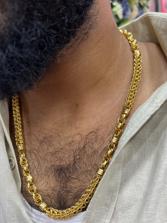 22-Inch Premium Designer Gold Chain 💫✨🤩