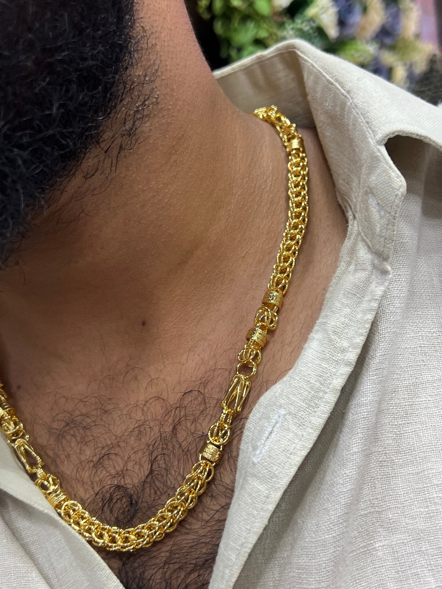 22-inches gold medal chin 😇🥰