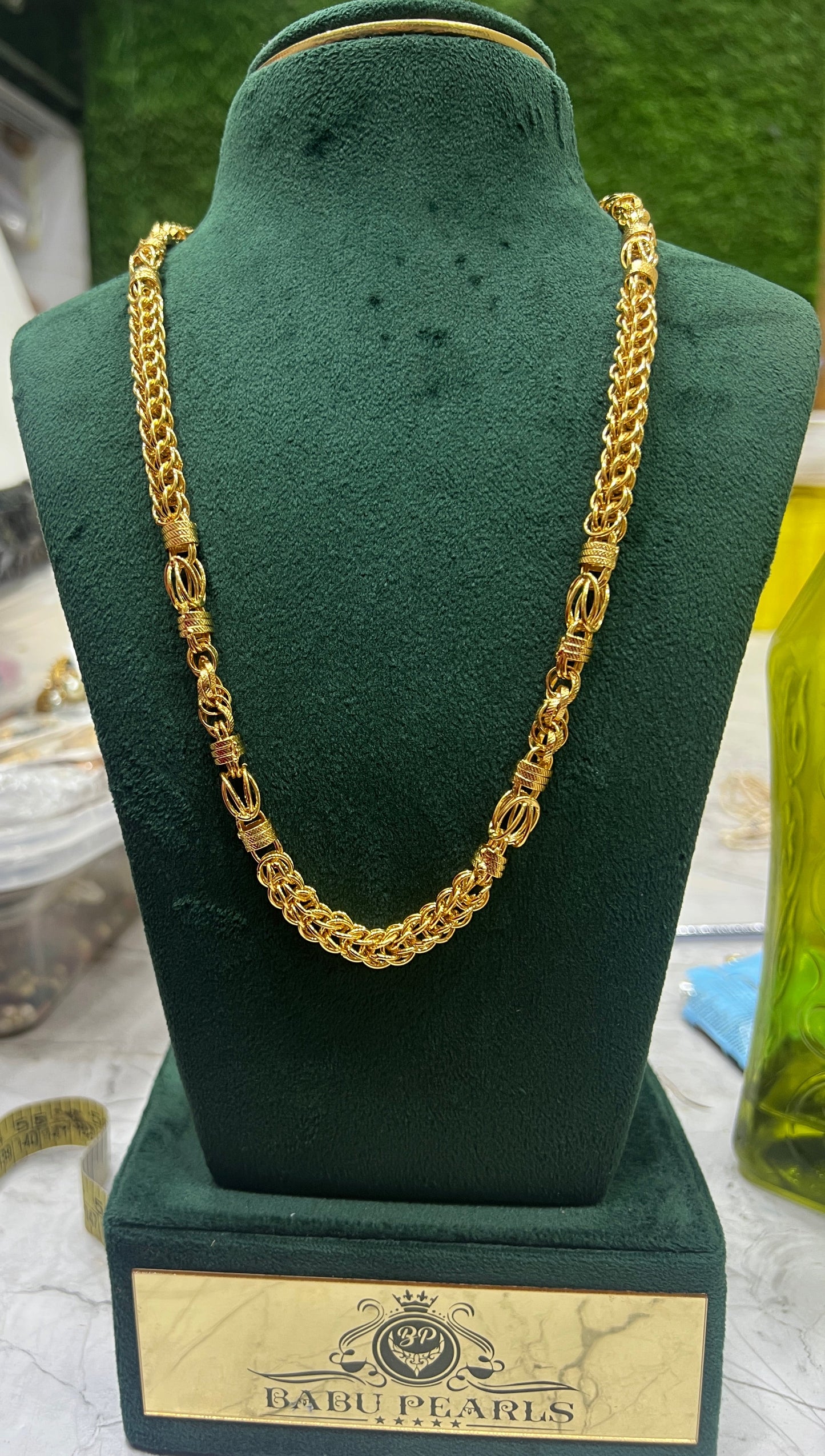 22-Inch Premium Designer Gold Chain 🌟😍🫣