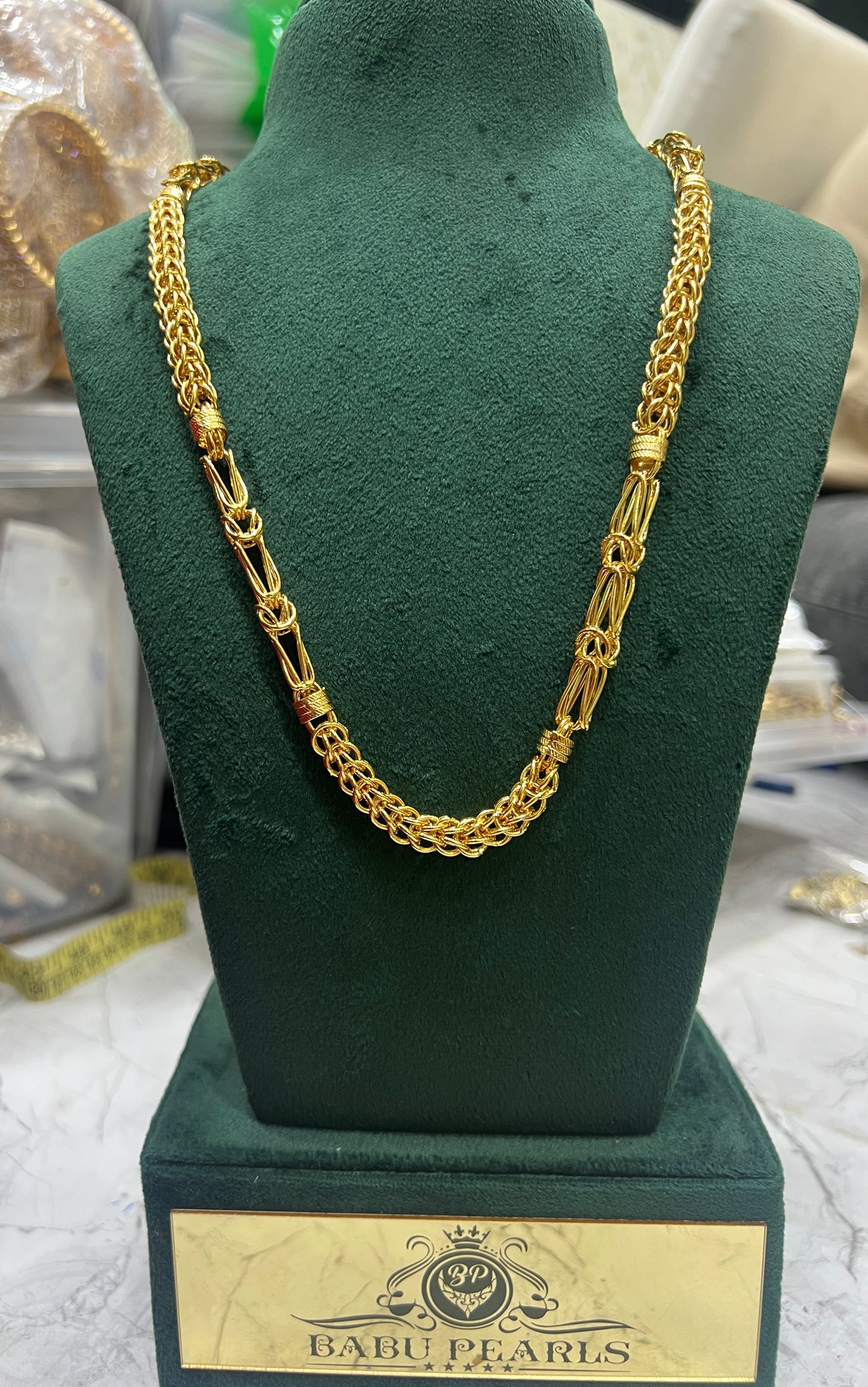 22-Inch Premium Royal Link Gold Chin 🫶💫🥰