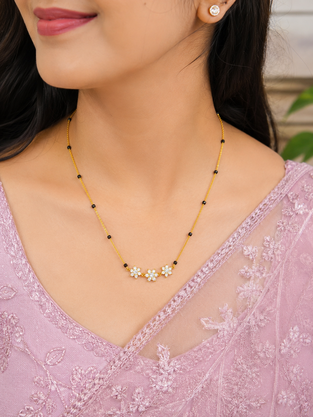 Black Beads – Simple & Stunning✨