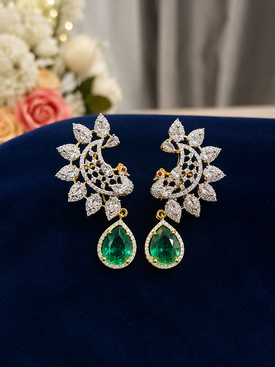 Floral Emerald Elegance ✨