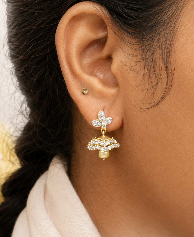 ✨🥰Elegant Pearl Drop Earrings – Timeless Luxury💓🤗