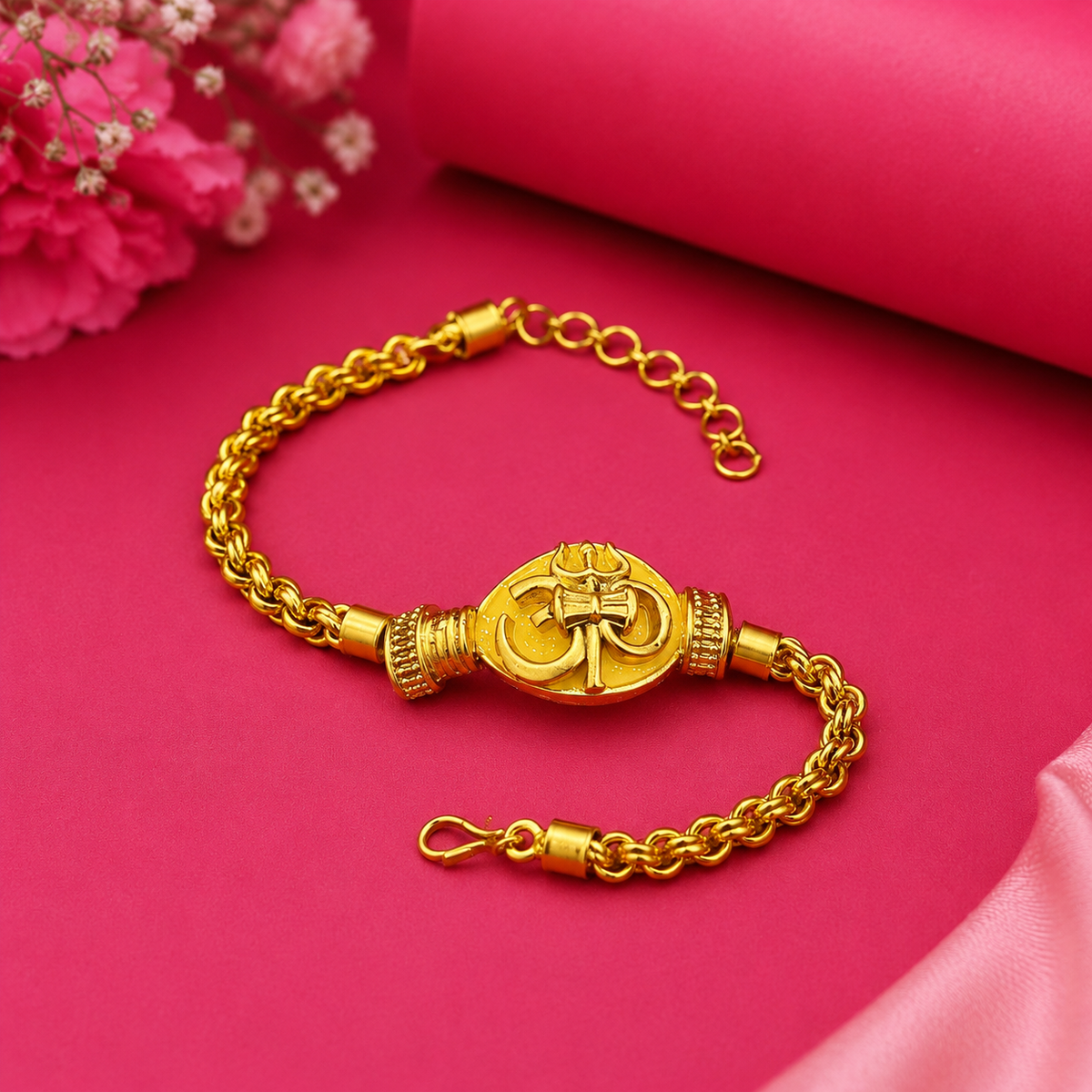 🤩Premium thrishul men’s  bracelet 🧿🤗🥰
