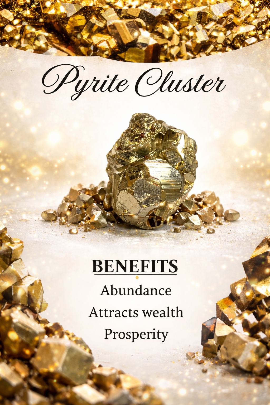 Raw Pyrite Stone – Attract Wealth Energy