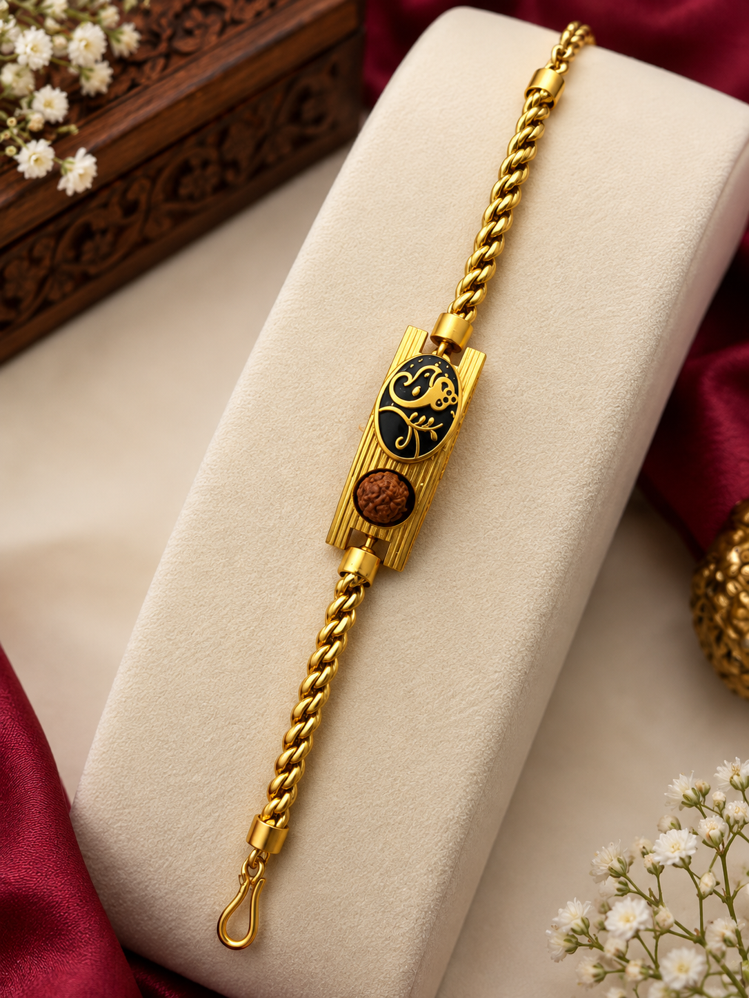 🧿🤩Men’s premium rudhraksha bracelet 😎🧿✨