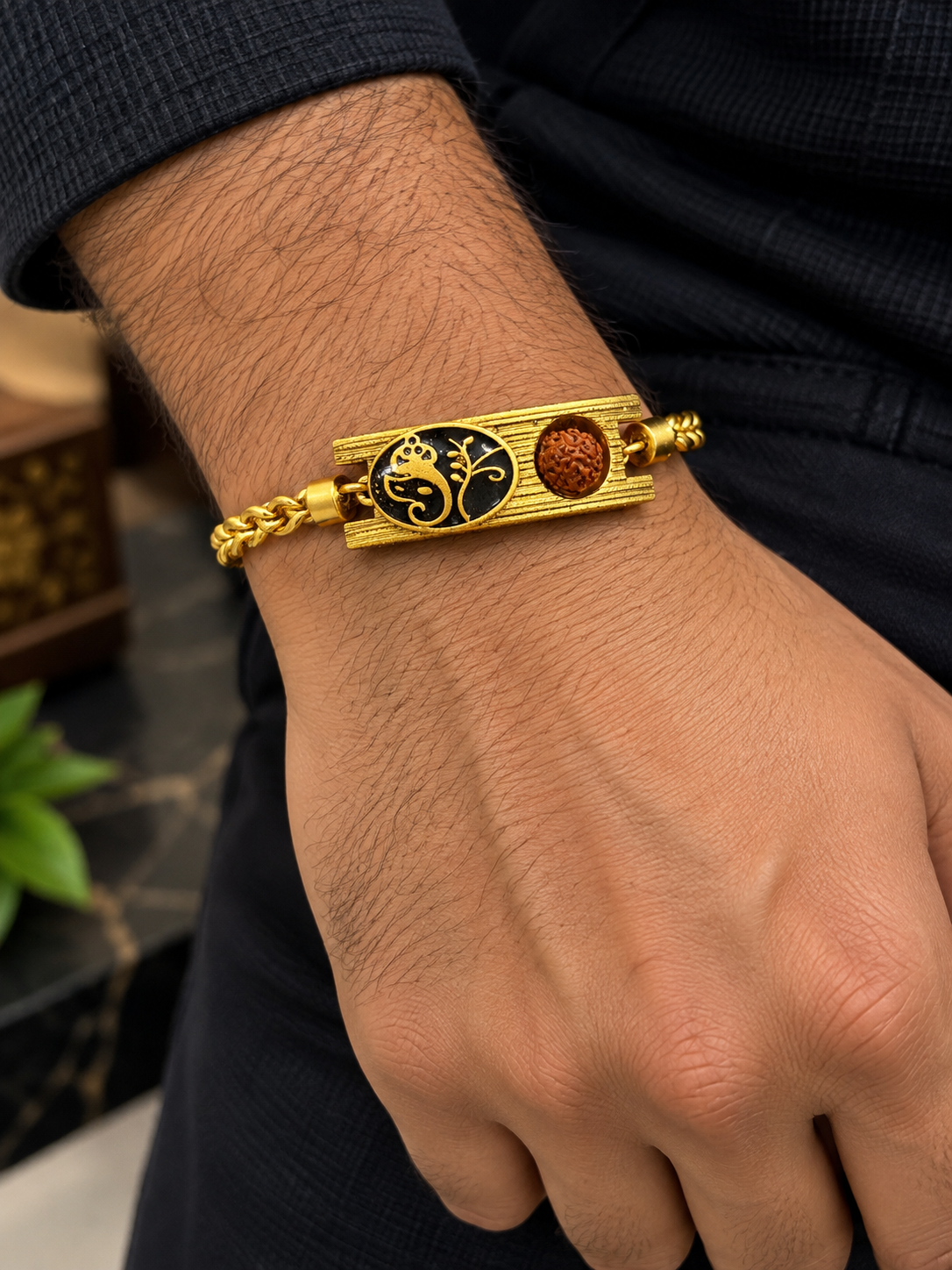 🧿🤩Men’s premium rudhraksha bracelet 😎🧿✨