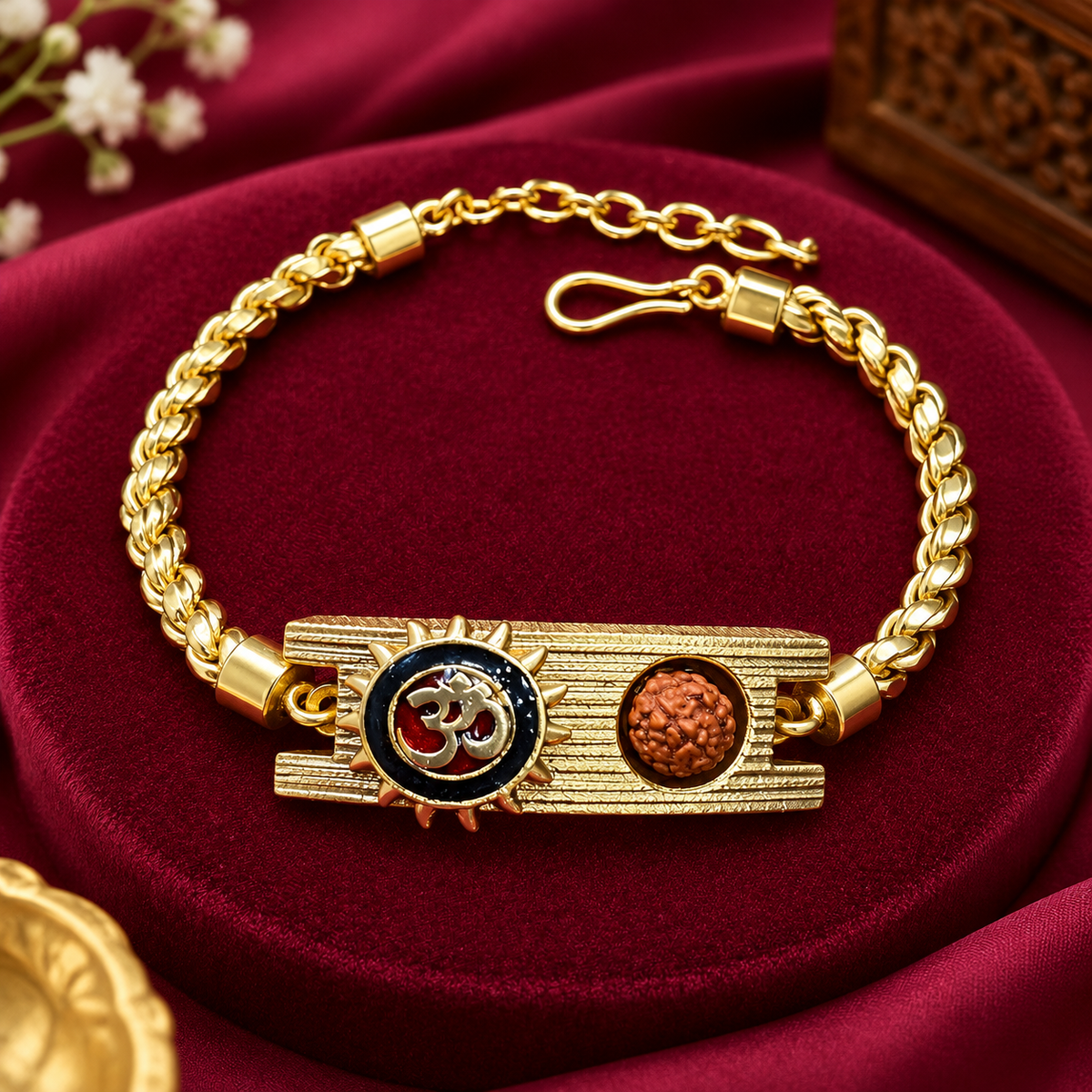 🧿🤩Men’s premium rudhraksha bracelet 😎🧿✨