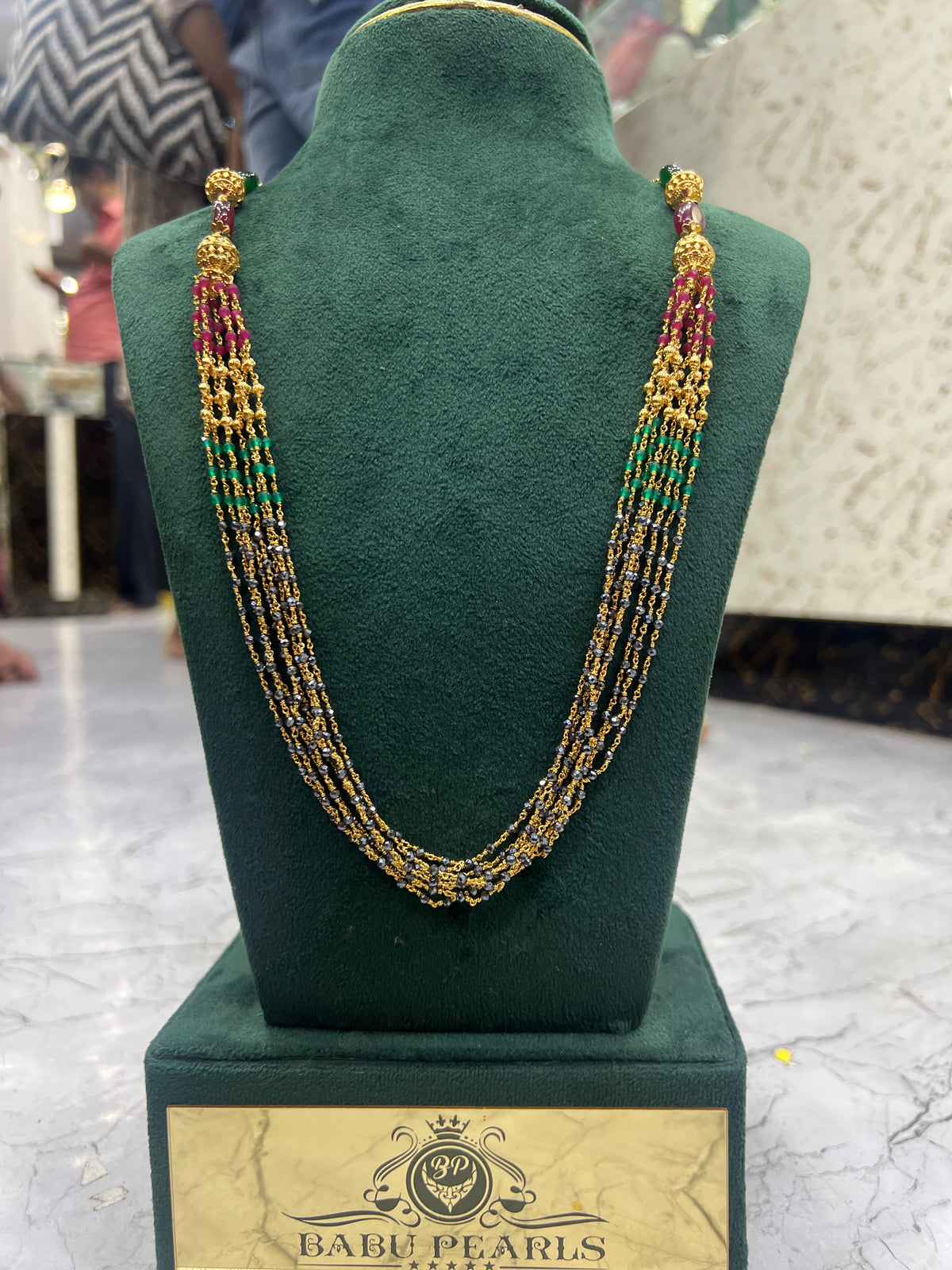🤩😍Beautiful handmade black diamonds chain 🧿🤗