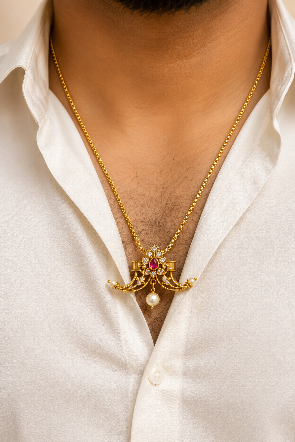 once you wear this pendant, all eyes are on you!”