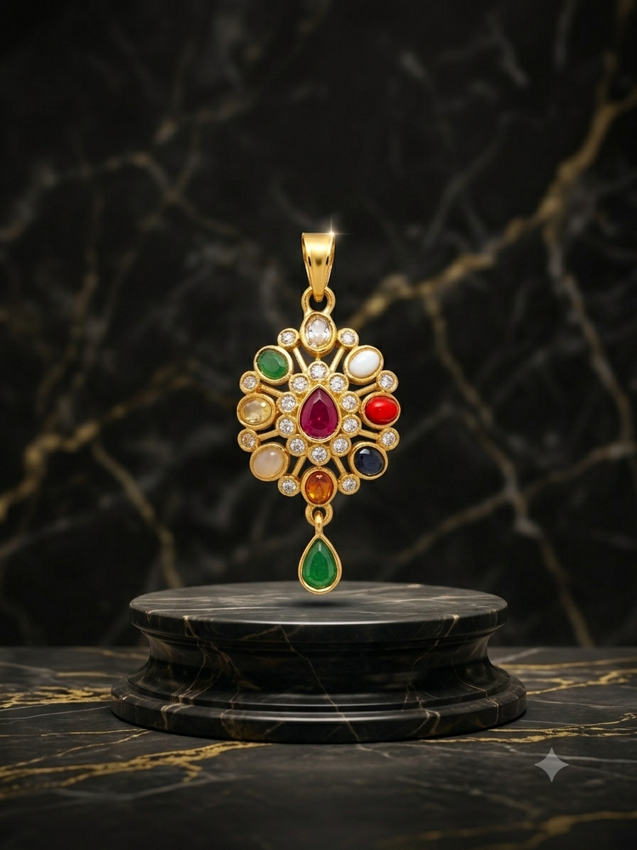 Navarathan pendent