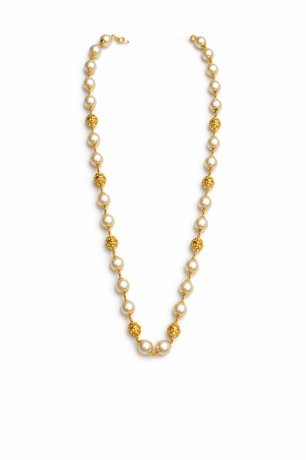 Handmade pearls chain 21inch