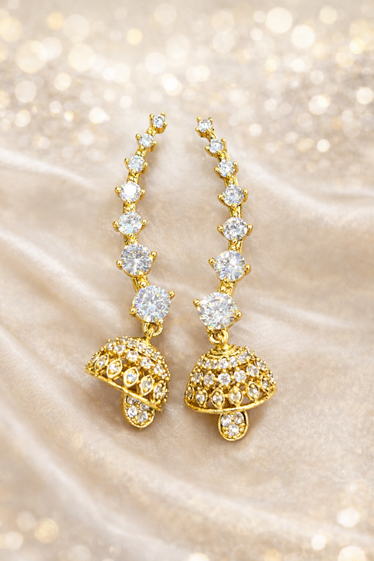 Beautiful cuff earrings