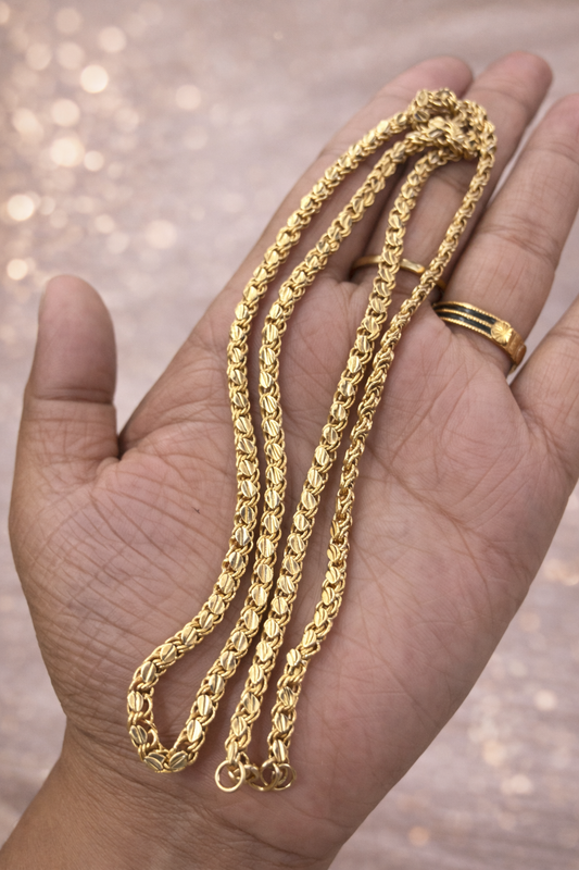 24inch unpolished popular chain