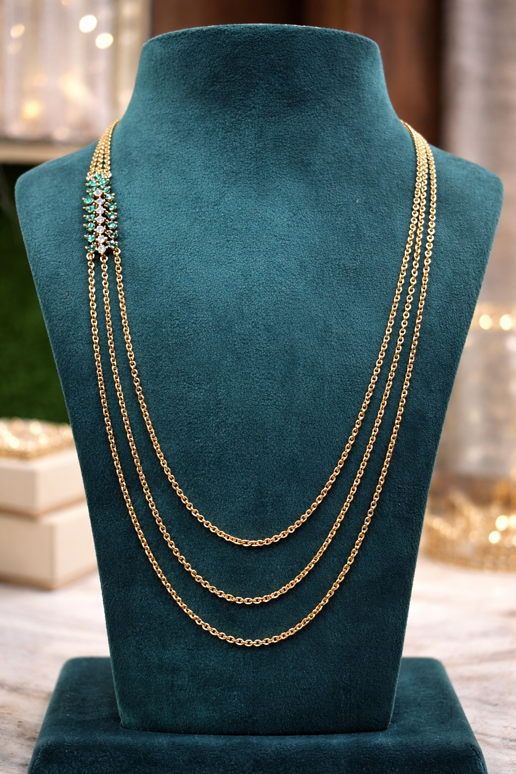 Chandraharam chain 22 inches
