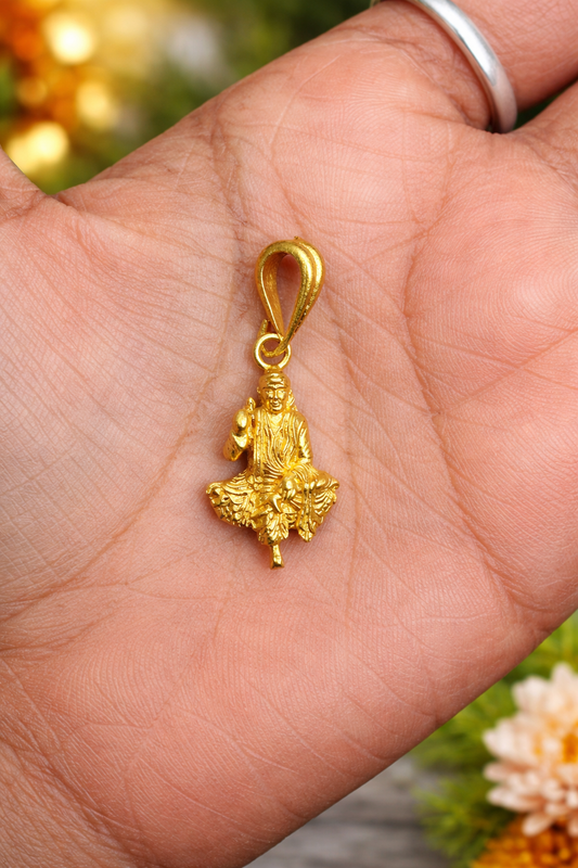 Panchaloham Saibaba locket