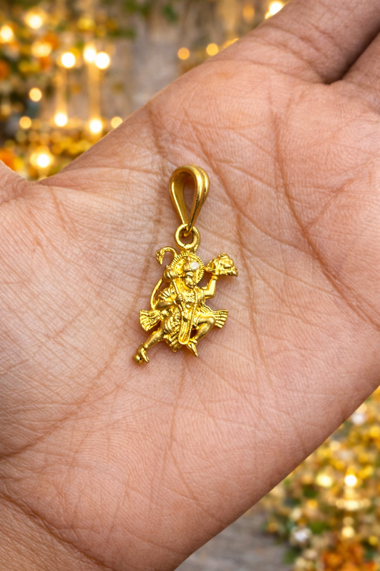 Panchaloha hanuman locket