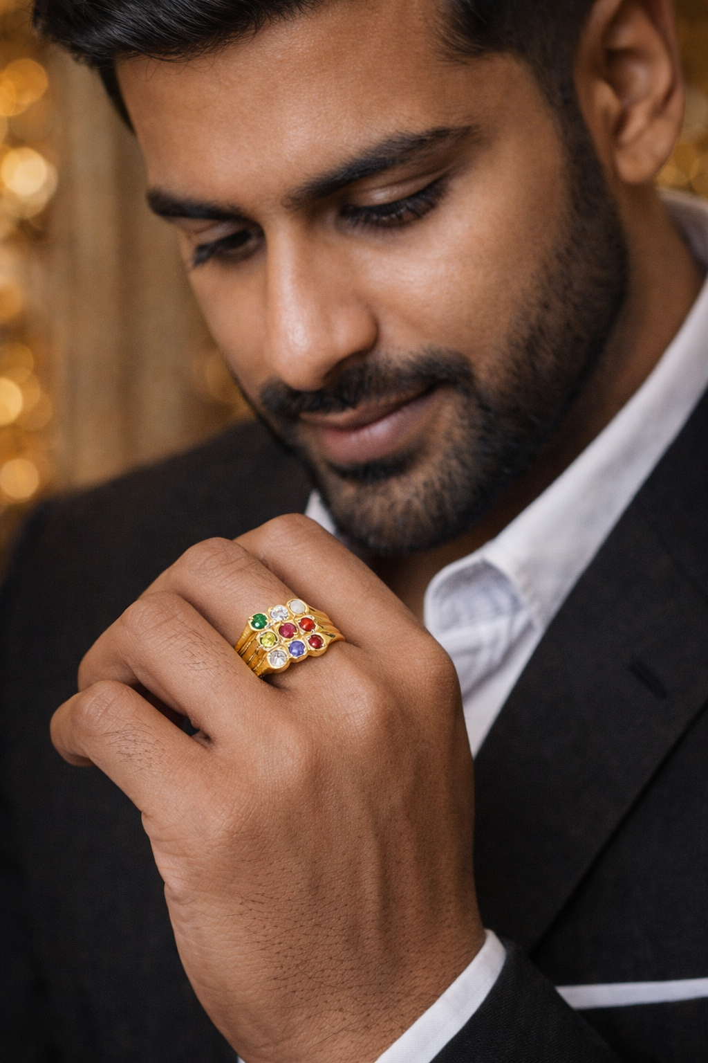 Panchaloham Navarathan ring