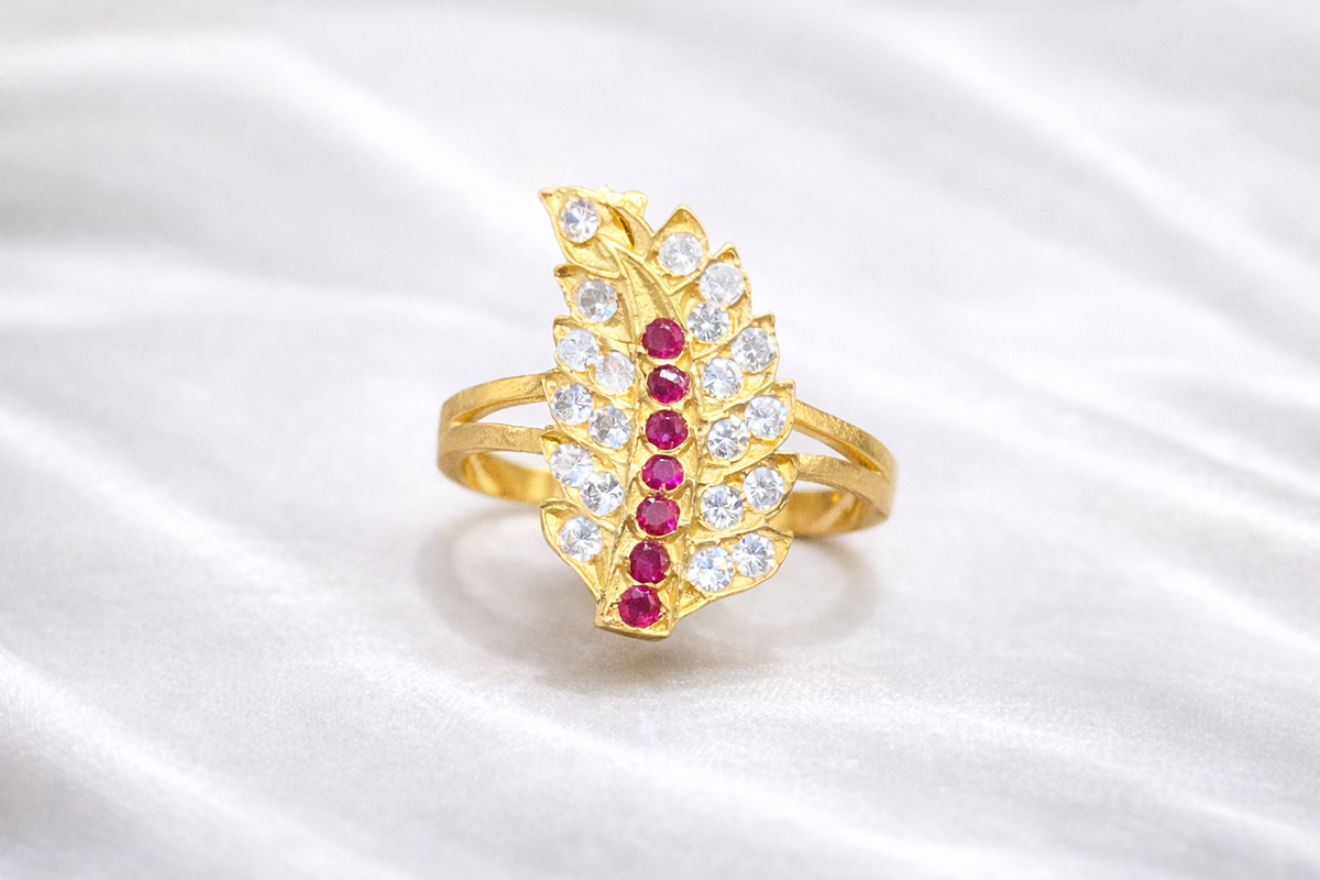Panchloham ring pink – Babu Pearls