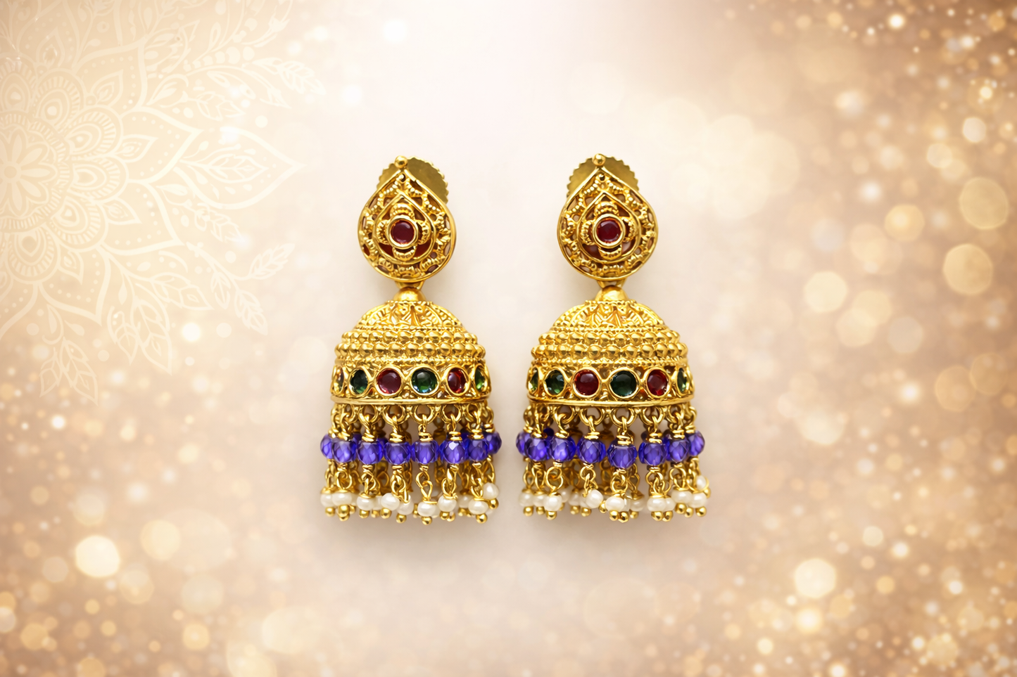 Real cz earrings