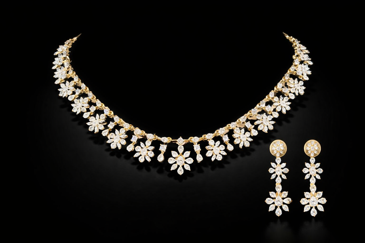 Dimond looking necklace