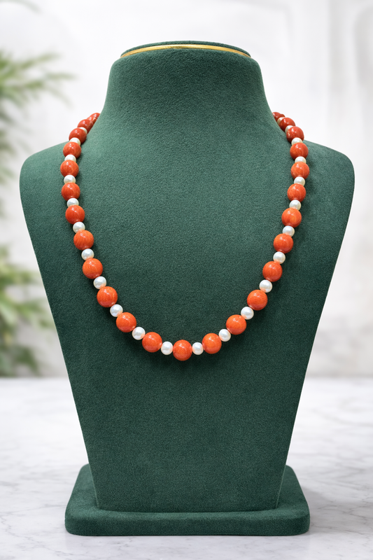 Pure Taiwan coral customizing piece one line