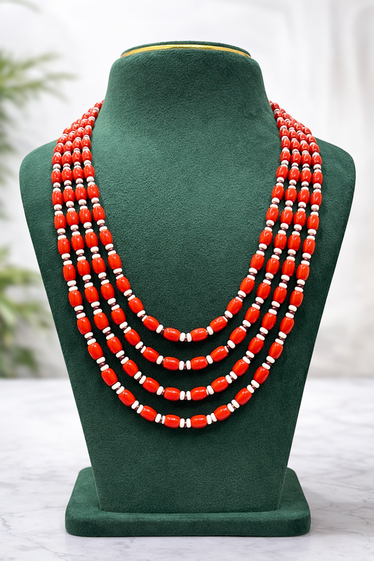 Pure Taiwan coral’s customizing piece 5 lines