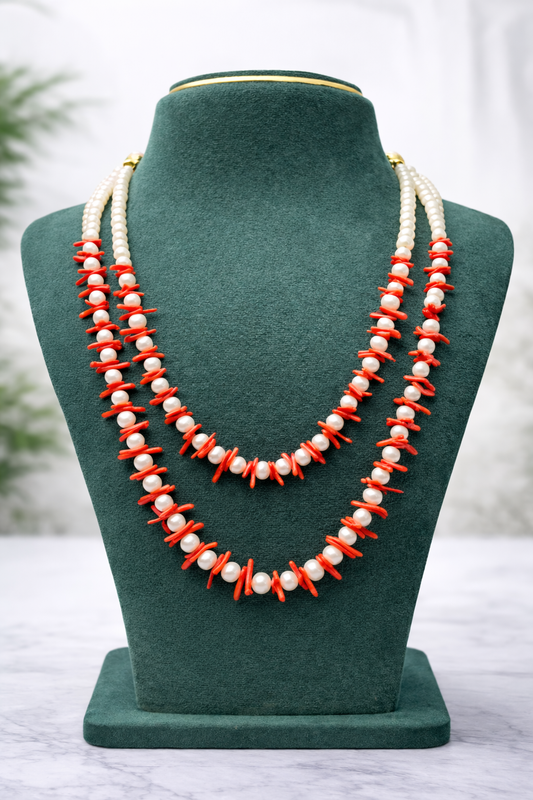 Real Taiwan coral customizing piece 2 lines