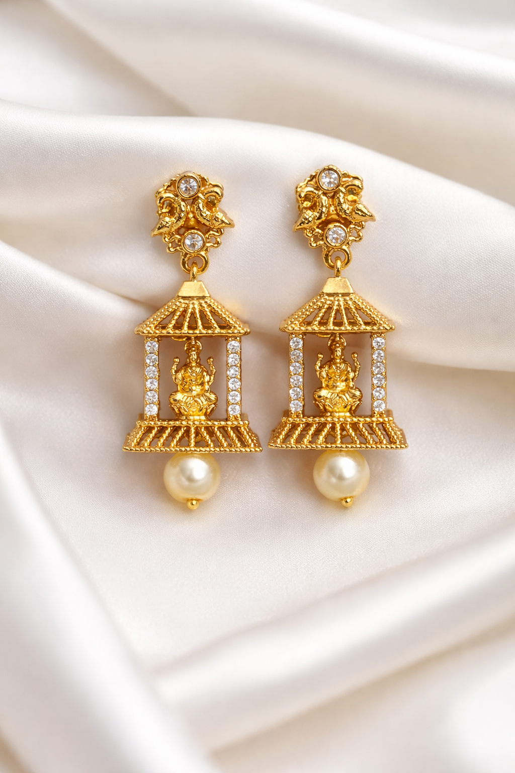 Lakshmi devi earrings