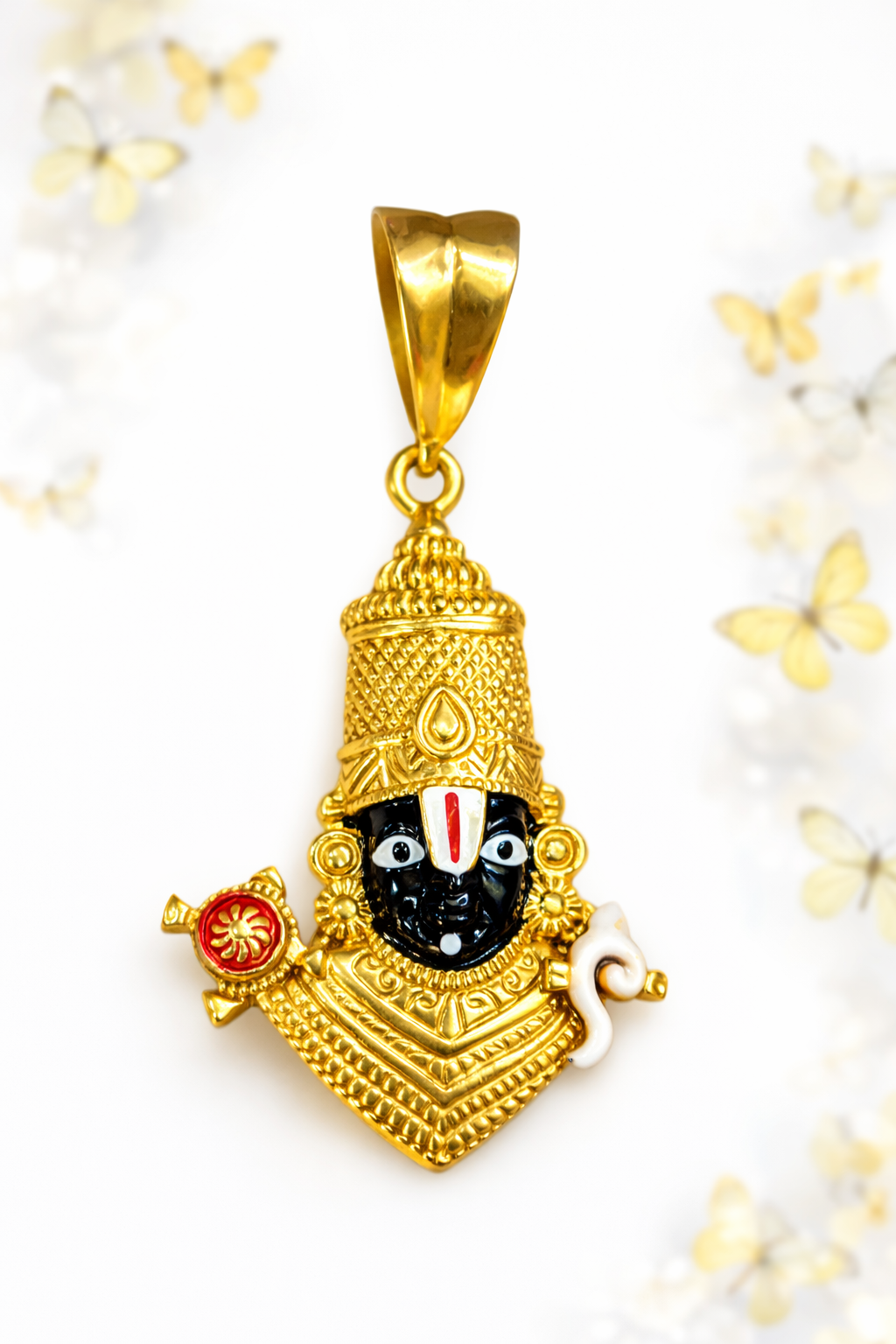 BALAJI locket with Sanku chakra