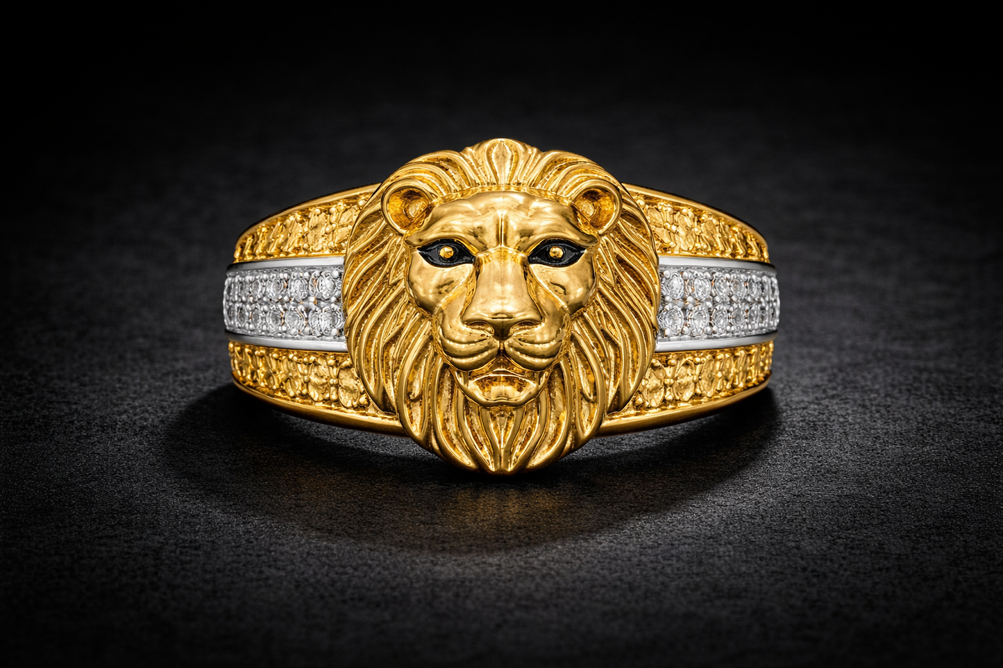 One gram Simham  rings