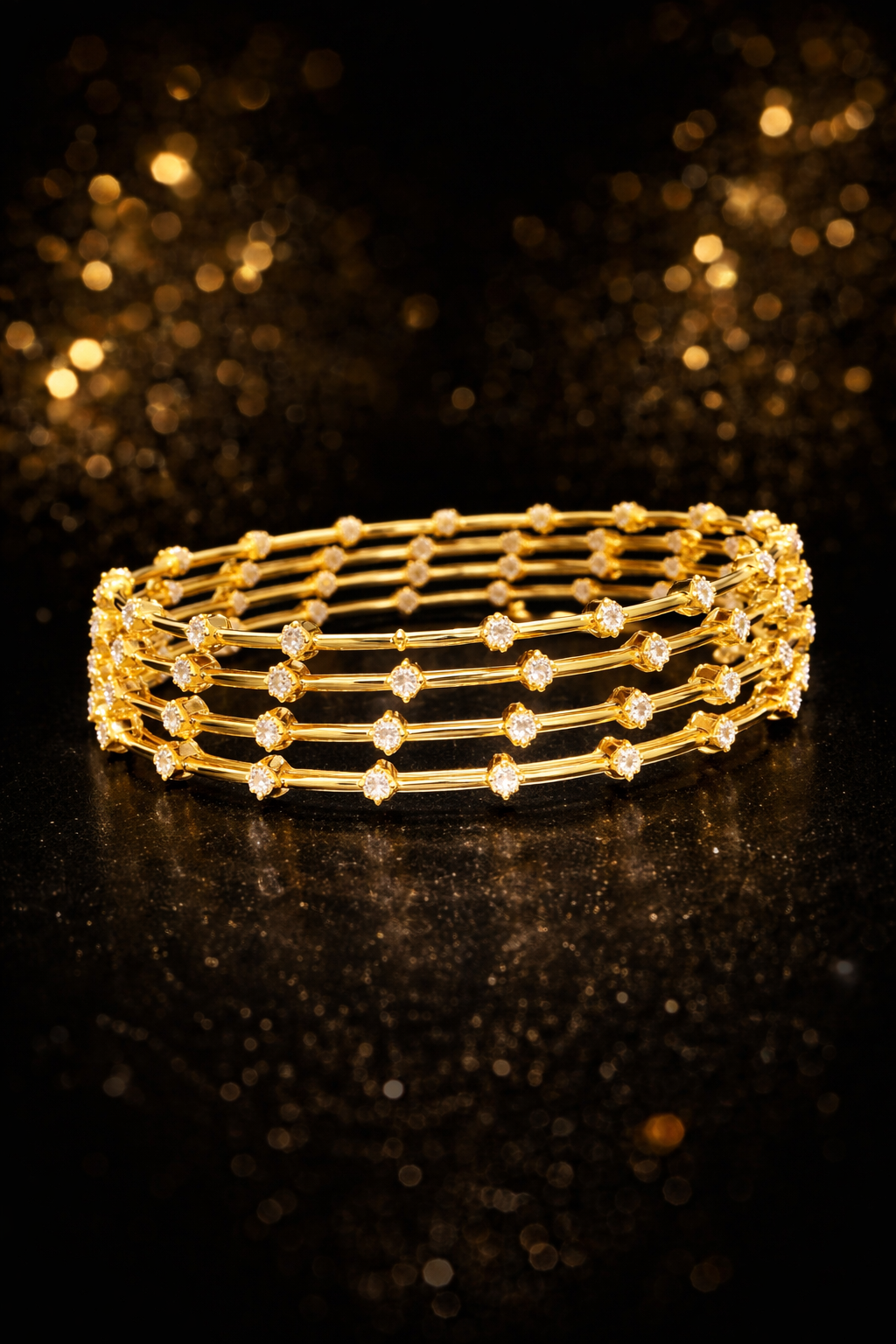 Dimond looklike bangles