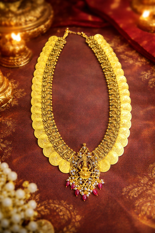 92.5 silver kasu mala